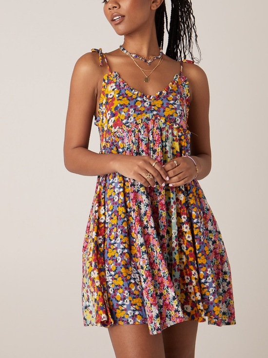 Patrons of Peace Dresses & Skirts - Patrons of Peace Festival Boho Cottagecore Farmcore Flowy Sundress Babydoll Smal